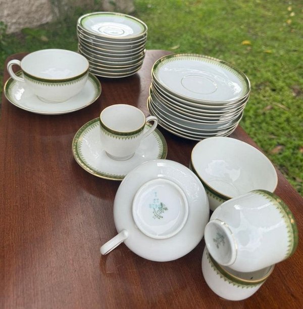 Juego de Loza Alemana Altwasser: 46 Piezas para Té y Café - imagen 1