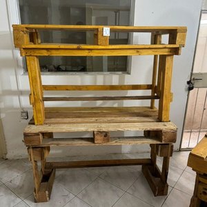 3 Mesas Rústicas de Madera Estilo Pallet - imagen 2
