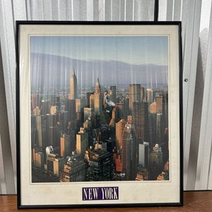 Impresión Fotográfica Panorámica de New York Enmarcada - imagen 2