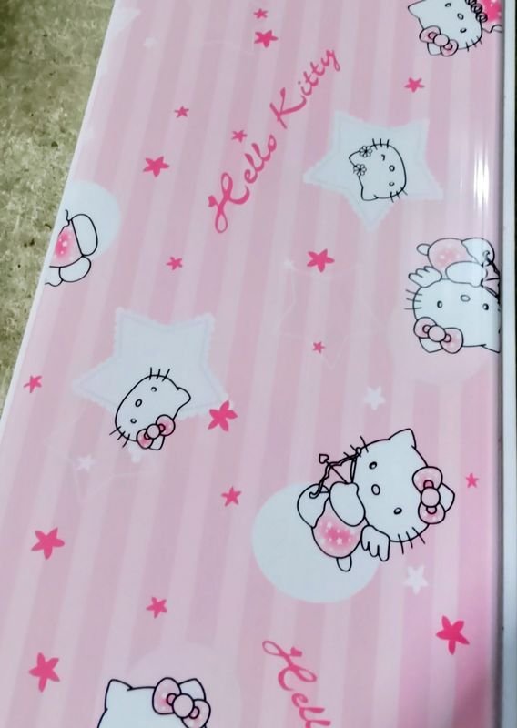 PLACAS EN PVC MOTIVO HELLO KITTY MEDIDAS 0,20X 4 MTS, TOTAL 8 MT2 (20 unidades) - imagen 1
