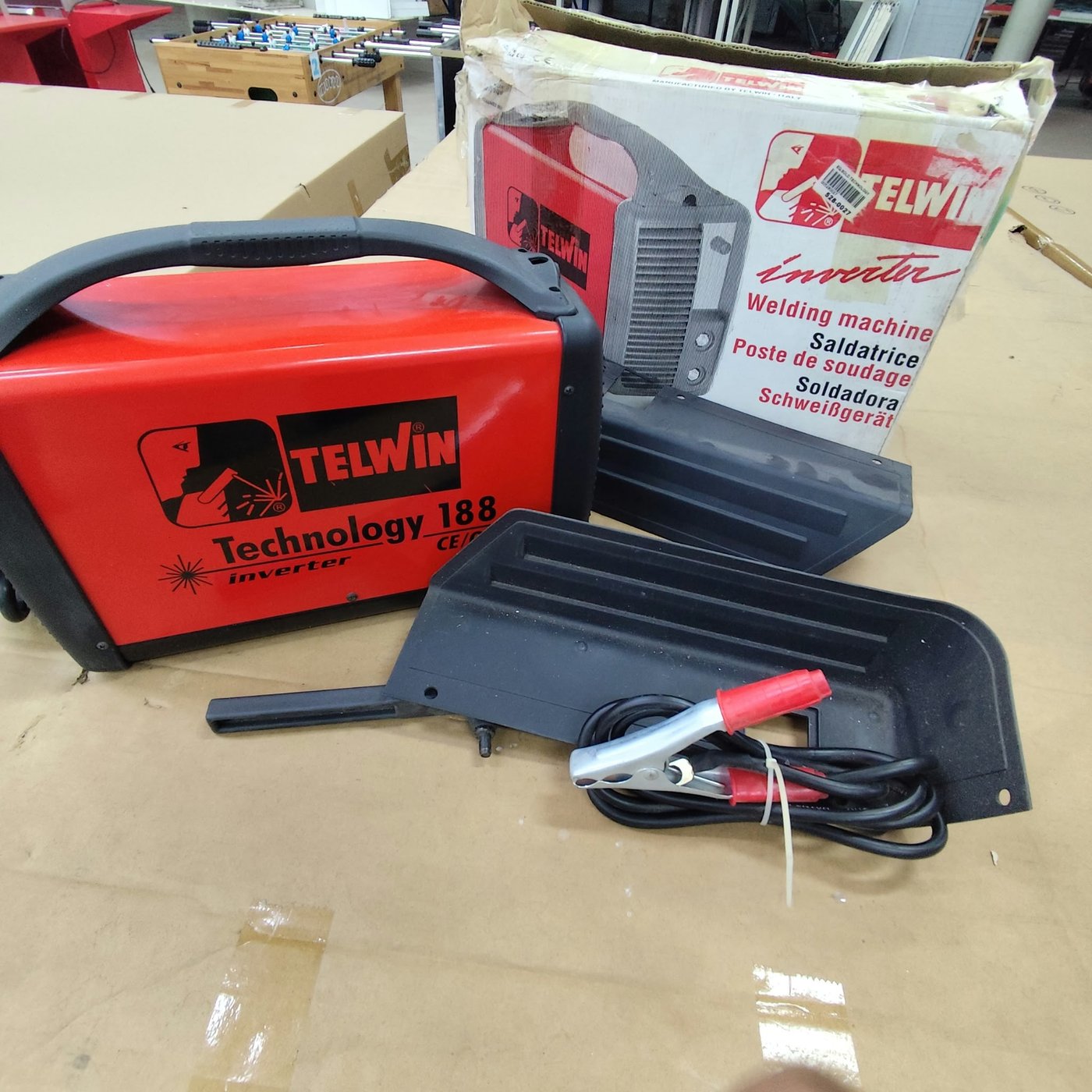 Cargador de Baterías Telwin Technology 188 Inverter Nuevo