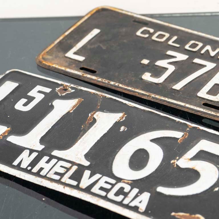 Placas de matrícula para vehículos - imagen 2