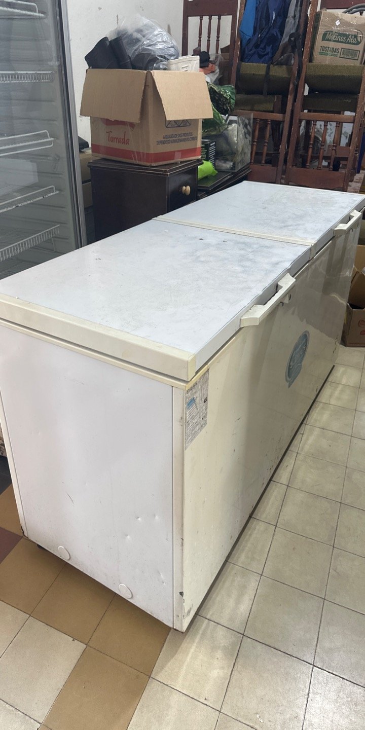 Freezer Horizontal Blanco Funciona Falta Gas