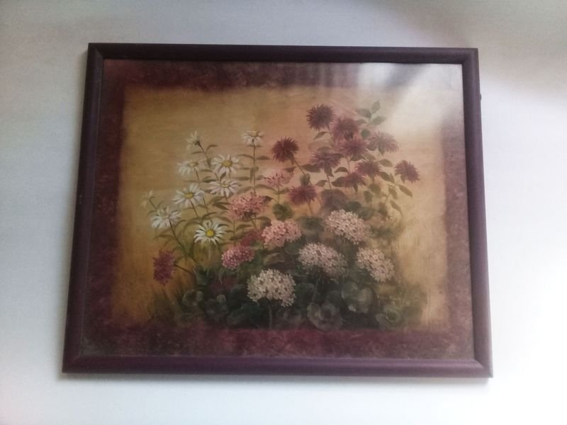 Lote anterior: Cuadro grande de flores en naturaleza