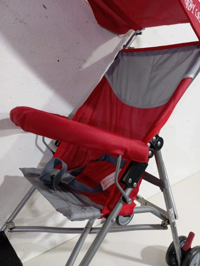 Coche paraguitas rojo y gris - Accesorios para Vehículos - imagen 3