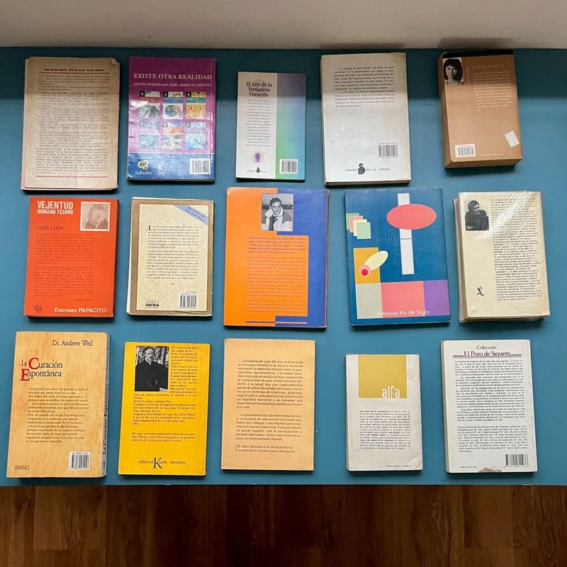 Lote de libros de espiritualidad, autoayuda, superacion personal y otros.