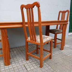 Mesa Rectangular de Comedor con 3 Sillas - imagen 5