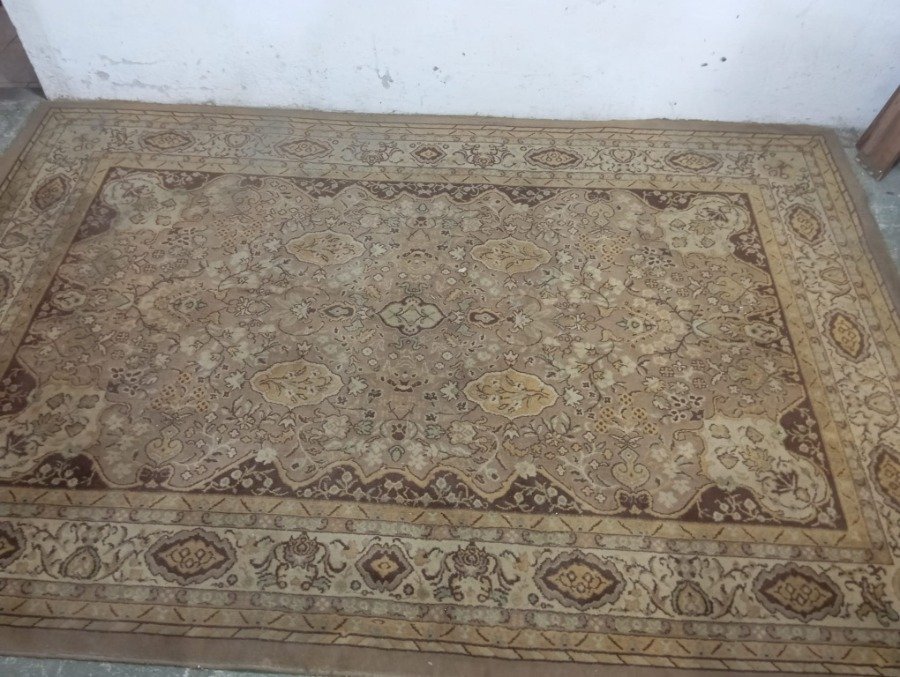 Alfombra persa tipo beige para decorar - imagen 2