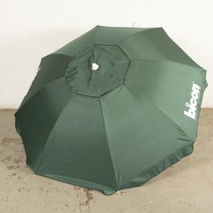Sombrilla Playera Verde Publicidad Bicon con Funda y Soporte - Diámetro 185 cm - imagen 2