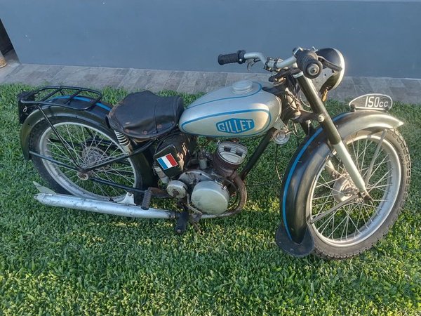 Moto Gillet 150cc Antigua de Colección - imagen 1