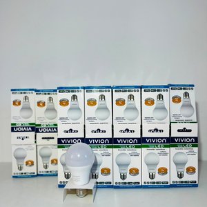 20 Lámparas LED Vivion Bulbo 11W Luz Cálida - imagen 3