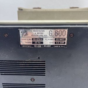 Grabador de cinta Geloso G.600 con estuche - imagen 7