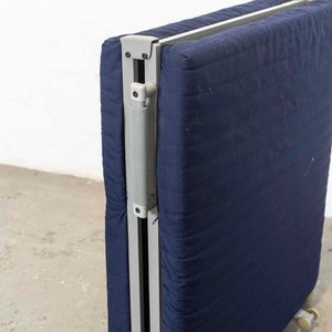 Catre Plegable Rodante con Funda Azul - imagen 3