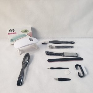 Lámpara LED Uñas GNP + Set Completo Pedicura Profesional - imagen 2