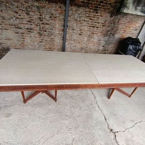 Mesa Estilo Inglés con Tapa de Mármol - imagen 11
