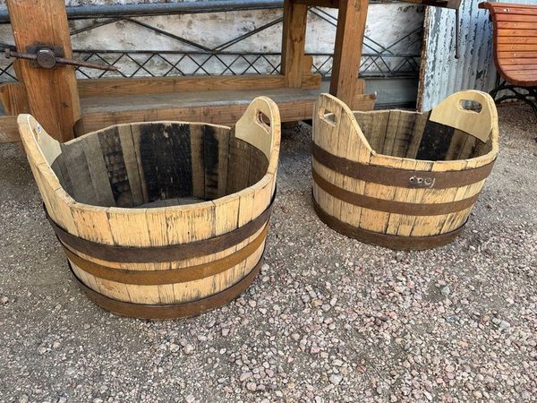 MACETEROS DE BARRICA EN ROBLE - Accesorios para Vehículos - imagen 1