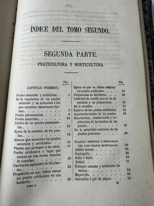 2 Tomos de Tesoro del Campo por Leocadio Lopez Editor - Libros antiguos con encuadernación en cuero y oro - imagen 5