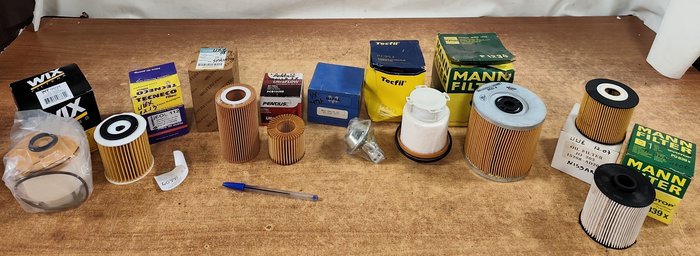 Filtros de aceite y combustible para Chevrolet Opala