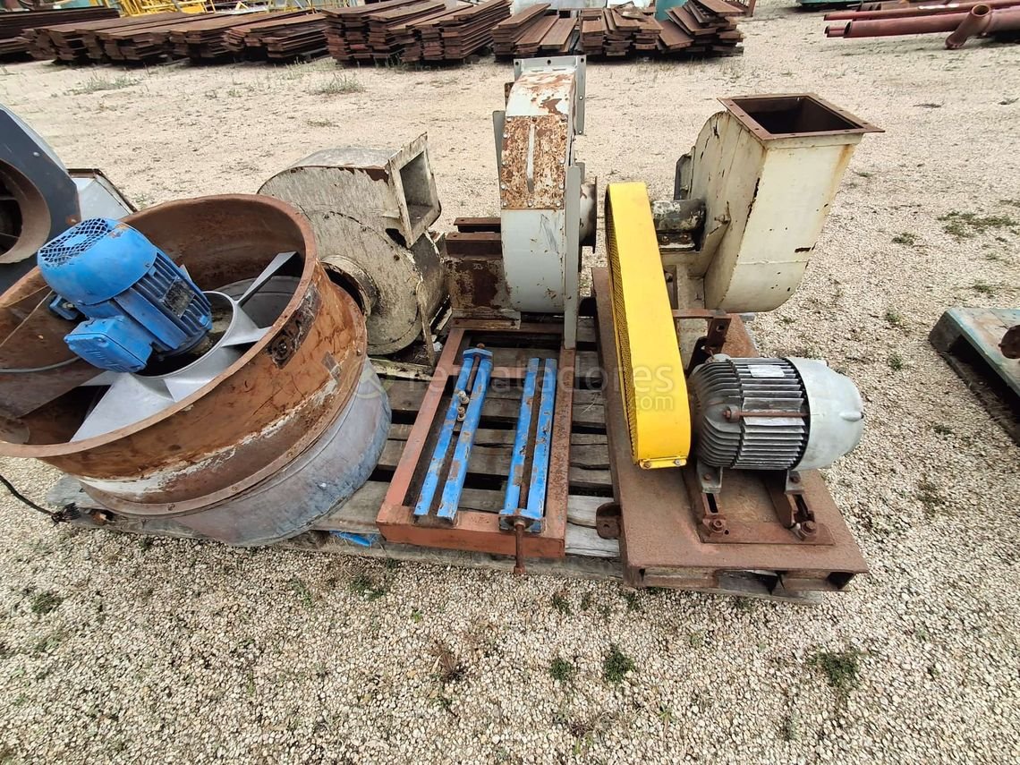 Ventiladores Industriales con Motores Eléctricos