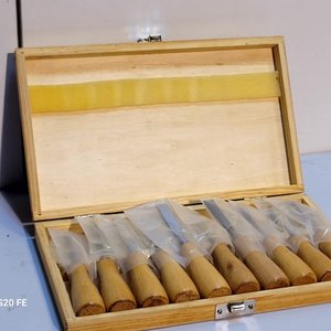 Juego de 10 Gubias para Madera con Estuche de Madera - imagen 4