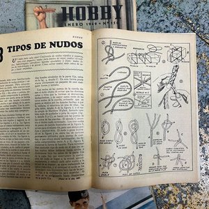 Lote de 5 Revistas Antiguas HOBBY (1940s-1950s) - Proyectos Prácticos - imagen 3