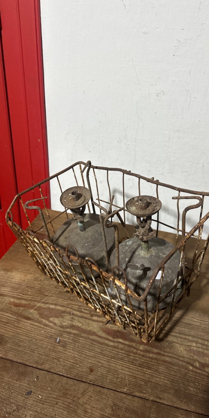Canasto Metálico con Dos Hornallas Primus
