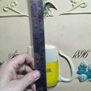 Cartel Oval Cervecero Michelab "Since 1896" con Relieve - imagen 4