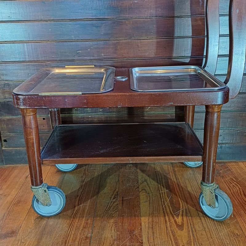 Mesa de Servicio con Ruedas y Bandejas - imagen 2