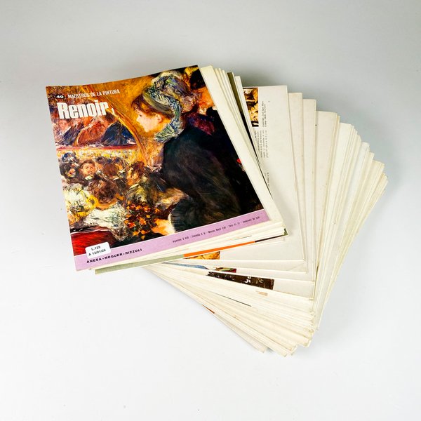 Lote siguiente: Colección de revistas y pinturas maestras