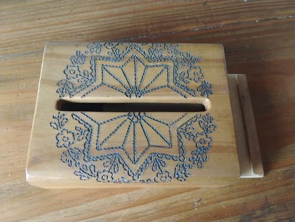 Servilleteros y Joyero de Madera - imagen 2