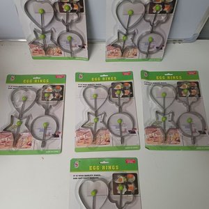 Docena de Blisters con 4 Moldes para Huevos Estilo "Egg Rings" - imagen 4