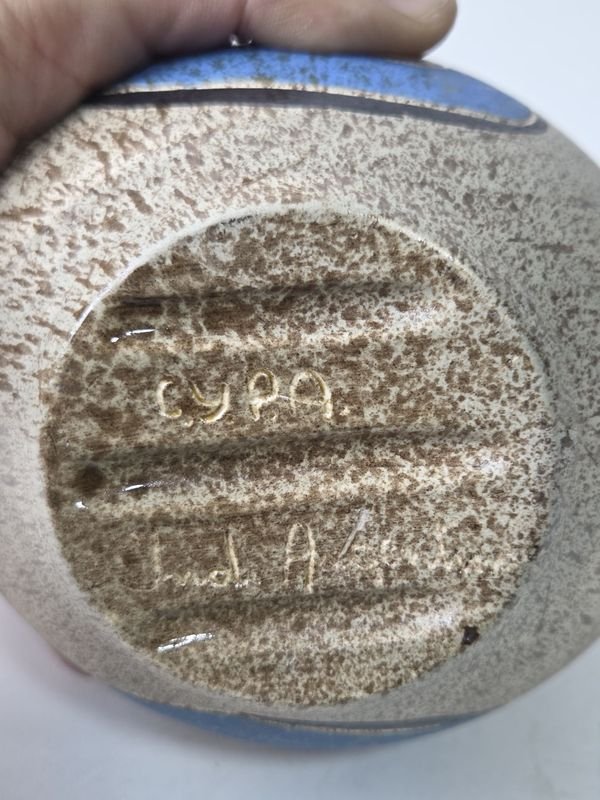 Jarra cerámica artesanal firmada - imagen 5