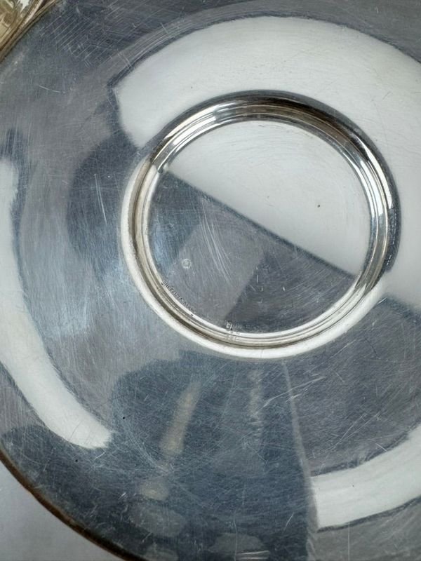 Tazas de Consumé con Platillos en Platina Inglesa - imagen 6