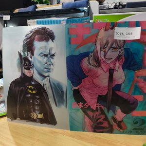 Lote de 2 Láminas 3D: Batman y Chainsawman (40x30cm) - imagen 3