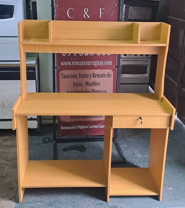 Escritorio de Computadora con Alsada y Cajón - Equipamiento de Oficina - imagen 1
