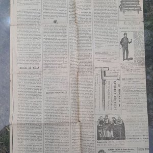 Periódico "La Mosca" de Octubre y Diciembre 1905 - Prensa Satírica Uruguaya - imagen 10