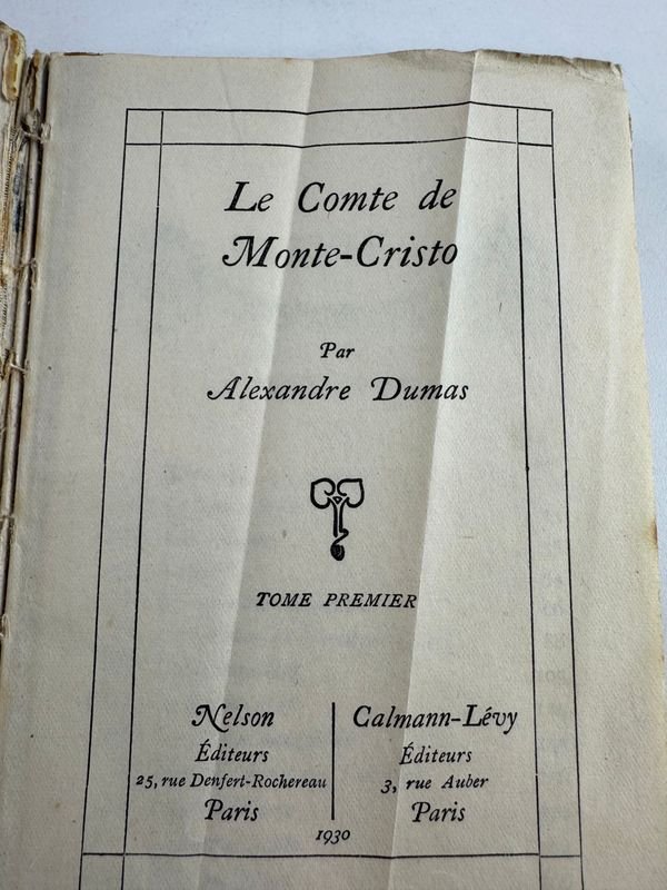 Libro de Alexandre Dumas: El Conde de Montecristo - imagen 3