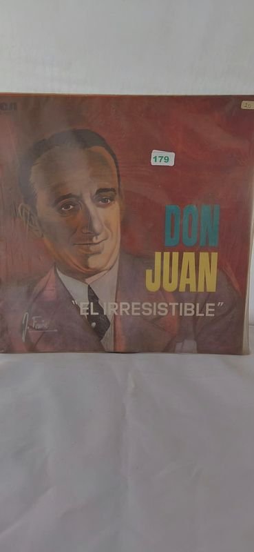 Disco de Vinilo Juan D'Arienzo "Don Juan, el Irresistible" - imagen 1