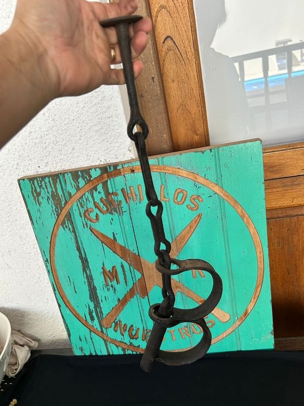Manea o grilletes siglo XIX hierro están cerrados - Análisis detallado - imagen 5