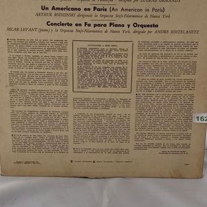 Disco de Vinilo Gershwin: Rapsodia en Azul, Concierto en Fa, Un Americano en París - imagen 2