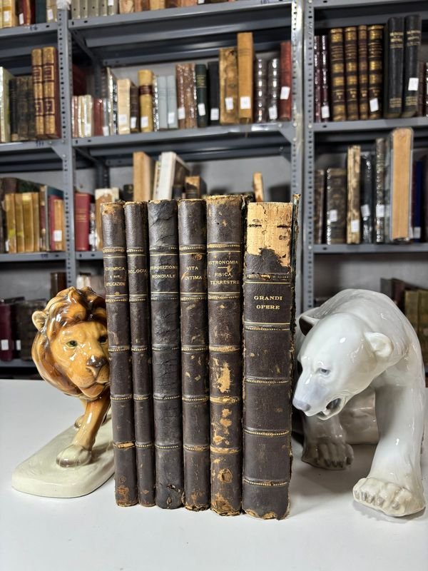 Lote anterior: Libros Educativos del Siglo XIX - Historia, Astronomía y Química