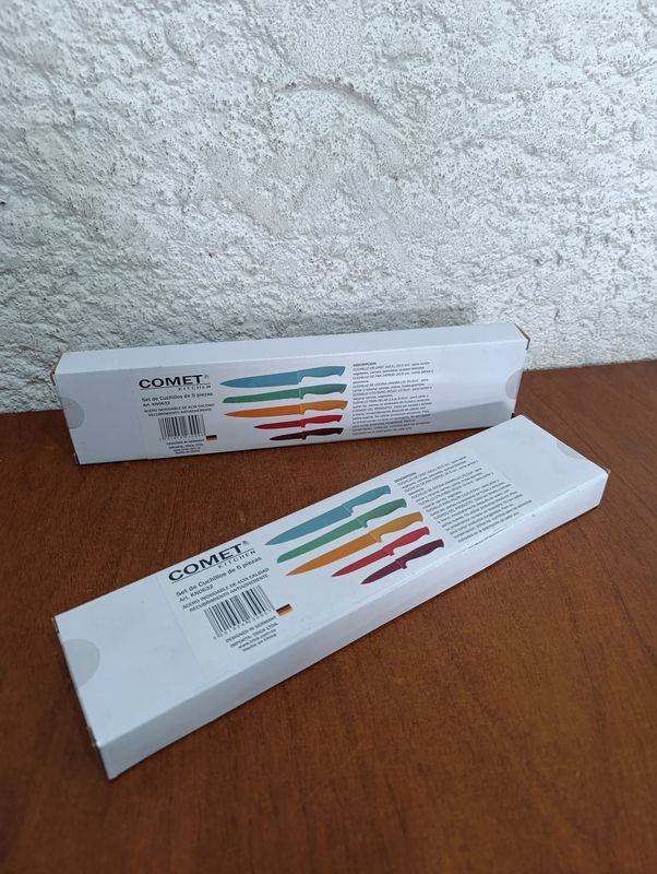 Lote siguiente: Set de cuchillos Comet, 5 piezas - Análisis detallado