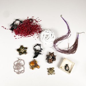 Lote anterior: Lote de Collares, Prendedores y Colgantes de Fantasía