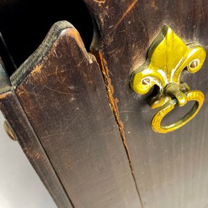 Paragüero de Madera con Aros y Águila en Bronce - imagen 5