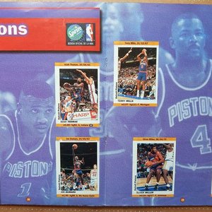 Álbum Antiguo Completo de Figuritas de Basketball NBA USA - imagen 2