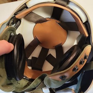 Casco de Piloto HGU-39/P Americano - New Old Stock - Año 1980 - imagen 4