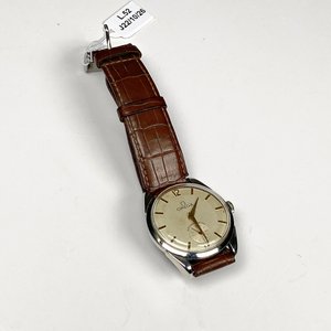 Reloj Omega Caballero Pulsera Cuero Funciona - imagen 2