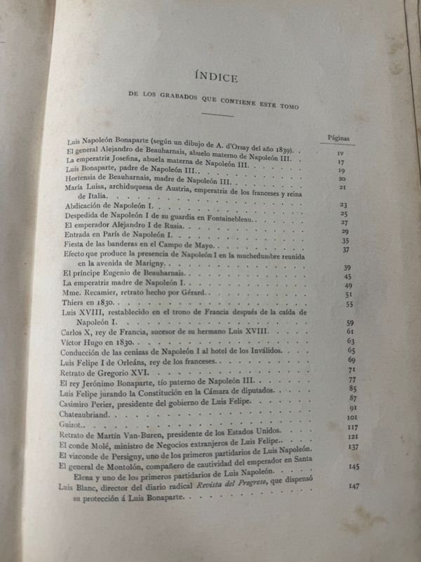 Colección de libros antiguos de NAPOLEÓN III por Imbert de Saint-Amand - imagen 7