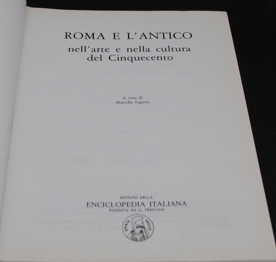 Libro sobre Roma en el arte y cultura del Cinquecento - imagen 3