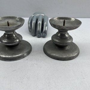Par de Candelabros de Aluminio Estilo Moderno - imagen 3
